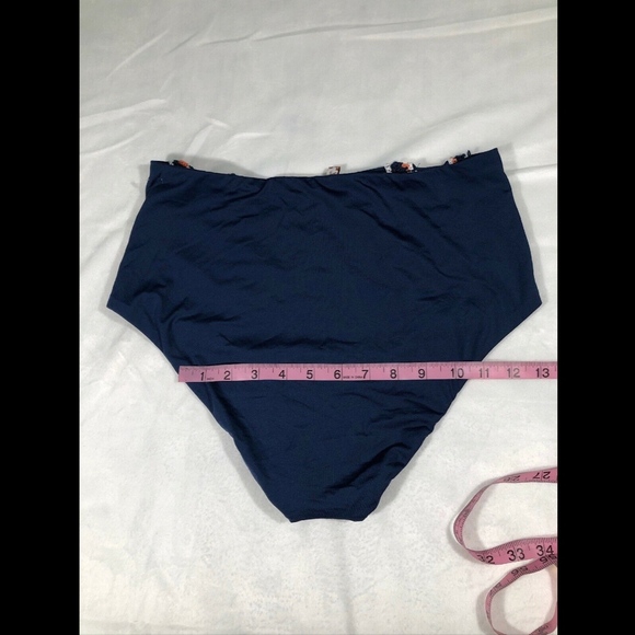 NEW Becca Medina High Waist Bikini Bottoms large‎ - Picture 8 of 8